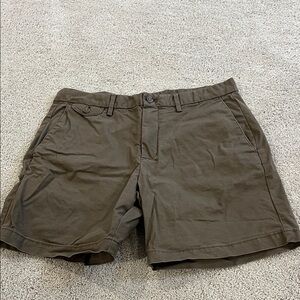 Banana Republic Men's Tan Flat Front Shorts